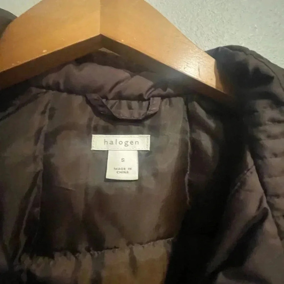 Halogen‎ down zip up jacket size Small - Picture 4 of 5